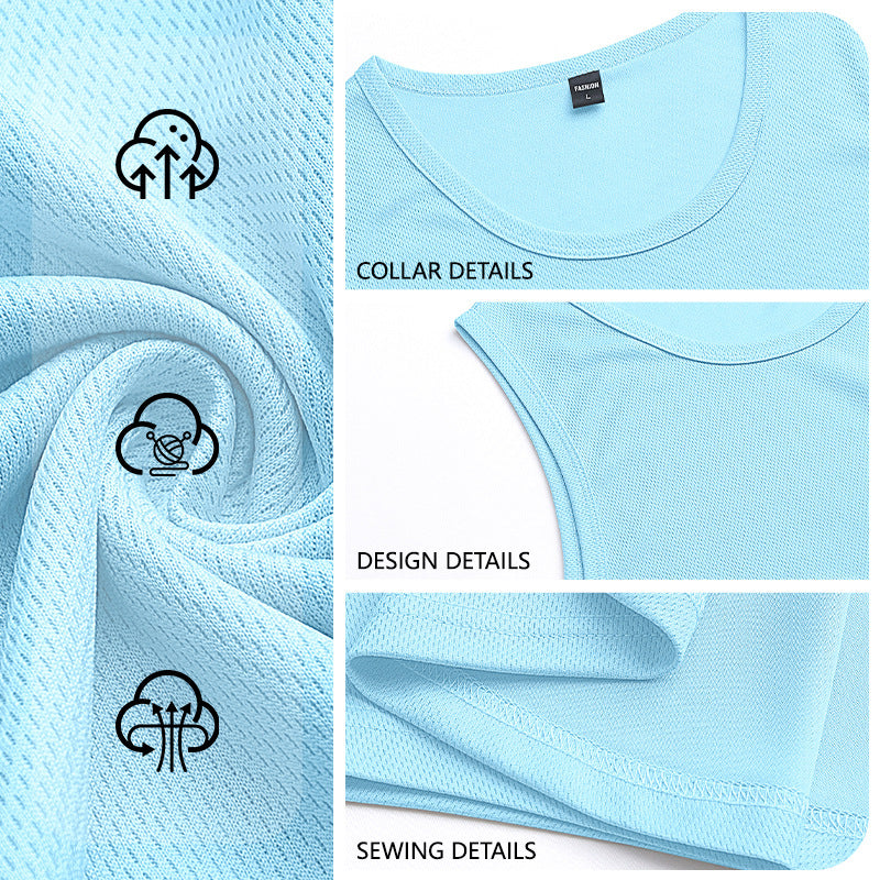 5-Pack Men's Quick-Dry Athletic Tank Tops