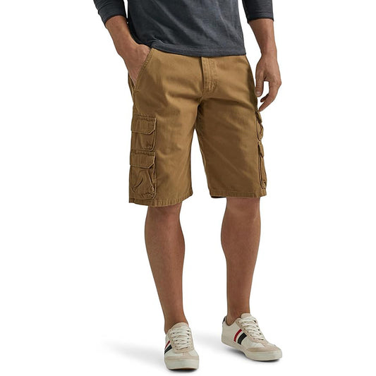 Men’s Premium 100% Cotton Cargo Shorts, 9 Pockets Design Outdoor Casual Daily Wear