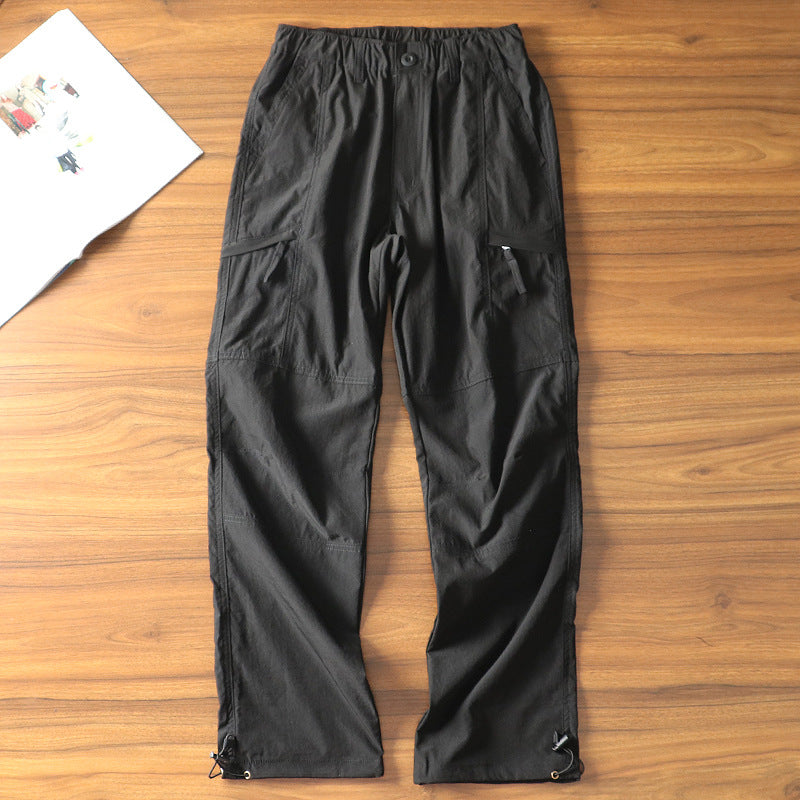 Men's Lightweight Loose Fit Cargo Pants– Straight Leg Outdoor Hiking Trousers