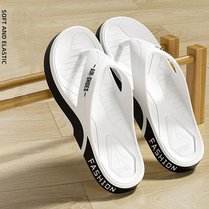 Men's Durable Non-Slip Flip-Flops | Soft Sole Casual Beach Slippers
