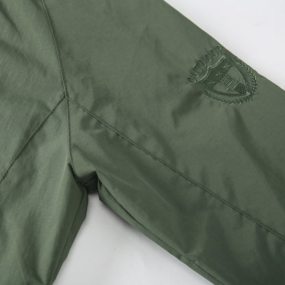 Men's Lightweight Water-Resistant Windbreaker Jacket with Detachable Hood