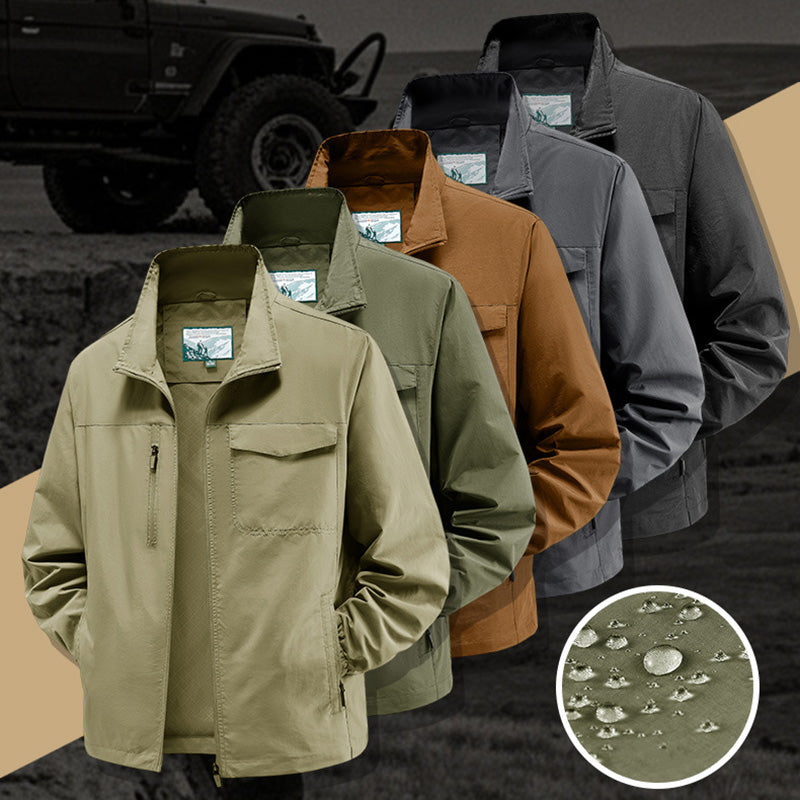 Men's Lightweight Nylon Utility Jacket