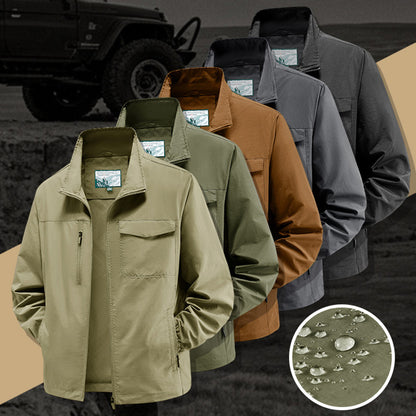 Men's Lightweight Nylon Utility Jacket