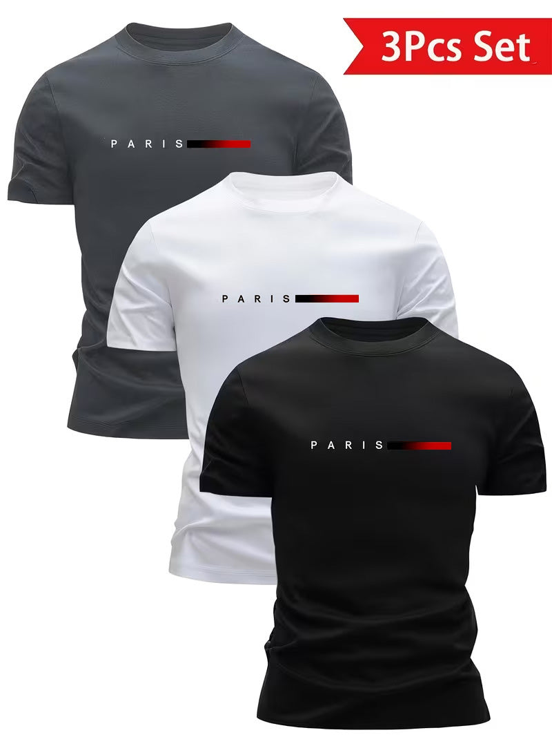 Men’s Paris Print T-Shirts