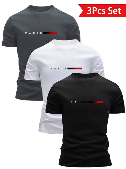 Men’s Paris Print T-Shirts