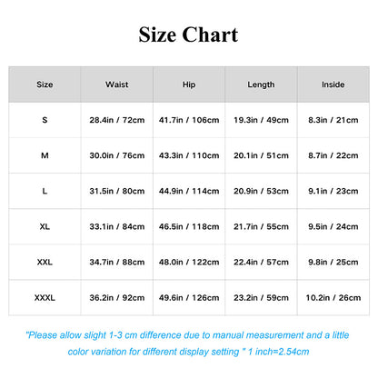 Men Linen Elastic Waist Casual Cargo Shorts