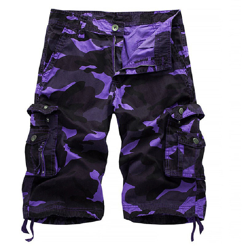 Outdoor Camo Cargo Shorts