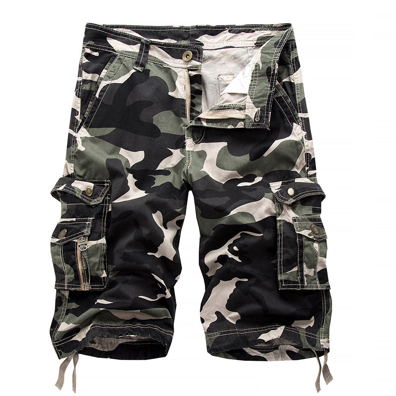 Outdoor Camo Cargo Shorts